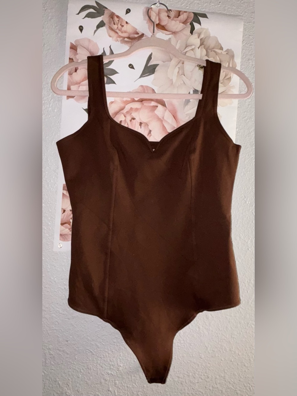 Abercrombie Women Brown Thong bodysuit Size L